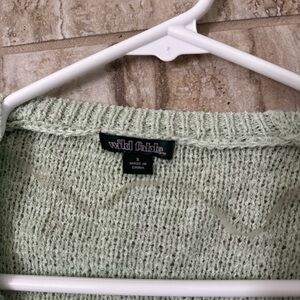 Wild Fable Women's Green Sweater